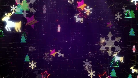 Christmas Background Stock Footage 142454374