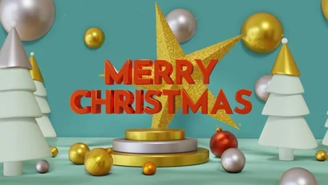 Christmas Background Stock Footage 143097763