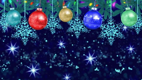 Christmas Background Stock Footage 144425552