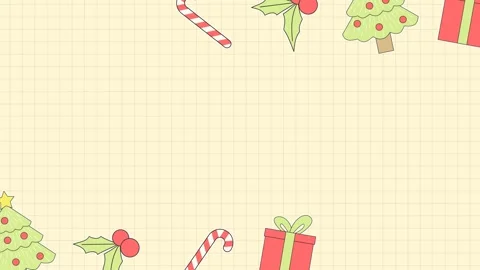 Christmas background Stock Footage 340481986