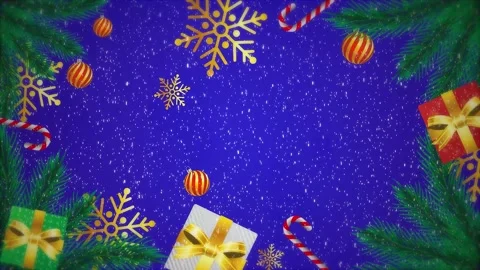 Christmas background with gift tree and snow 스톡 동영상 224461200