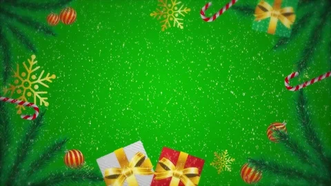 Christmas background with gift tree and snow 스톡 동영상 224461546