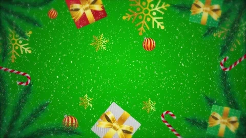 Christmas background with gift tree and snow 스톡 동영상 224462893