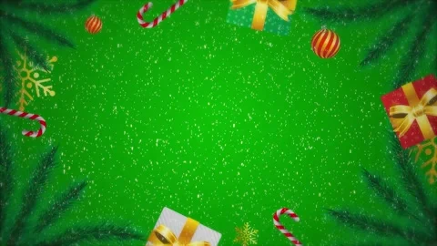 Christmas background with gift tree and snow 스톡 동영상 224463539