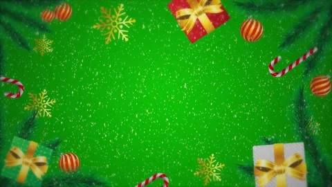Christmas background with gift tree and snow 스톡 동영상 224464191