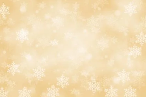 Christmas background golden pattern with copyspace copy space in winter car.. Stock Illustration