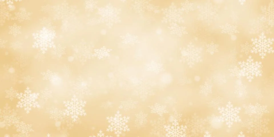 Christmas background golden pattern with copyspace copy space in winter car.. Stock Illustration