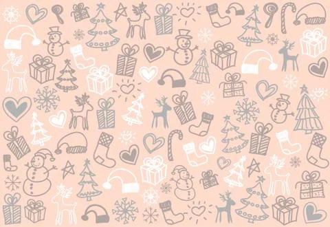Christmas background Stock Illustration