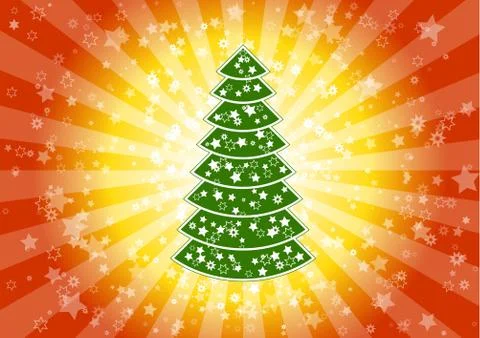 Christmas background Illustrazione stock