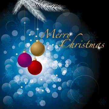 Christmas background Stock Illustration