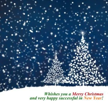 Christmas background Stock Illustration