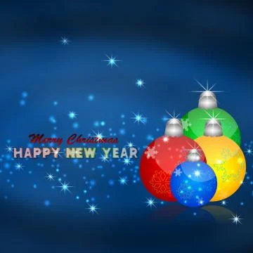 Christmas background Stock Illustration