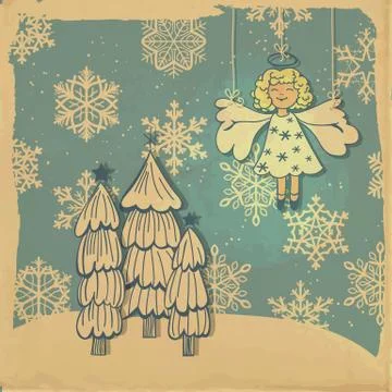 Christmas background Stock Illustration