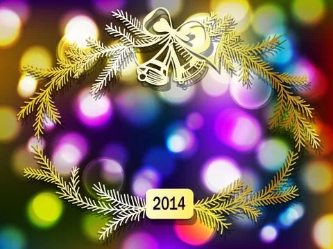 Christmas background Illustrazione stock