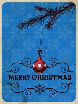 Christmas background Stock Illustration