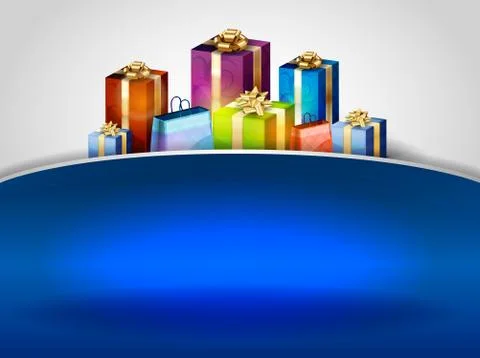 Christmas background Illustrazione stock