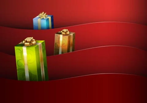 Christmas background Illustrazione stock