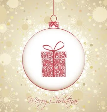 Christmas background Stock Illustration