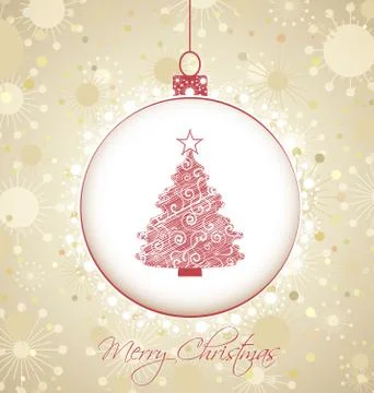 Christmas background Stock Illustration