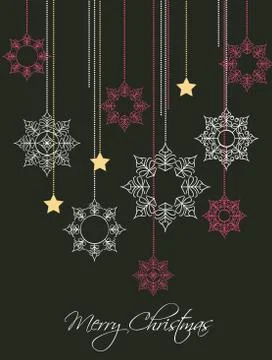 Christmas background Stock Illustration