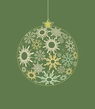 Christmas background Stock Illustration