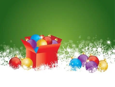 Christmas background Stock Illustration