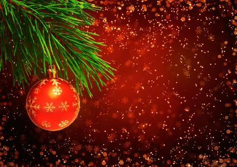 Christmas background Stock Illustration