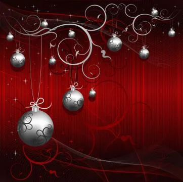 Christmas background Illustrazione stock
