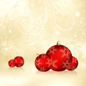 Christmas background Stock Illustration