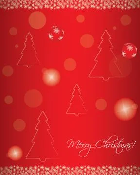 Christmas background Stock Illustration