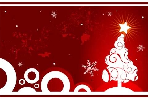 Christmas background Illustrazione stock