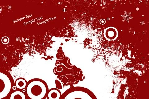Christmas background Stock Illustration