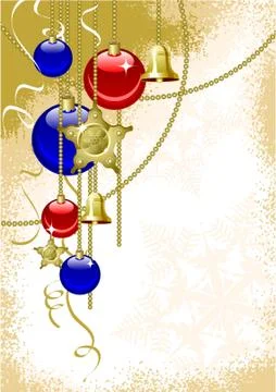 Christmas Background Stock Illustration