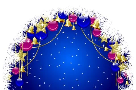 Christmas Background Illustrazione stock