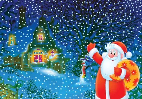 Christmas background Stock Illustration