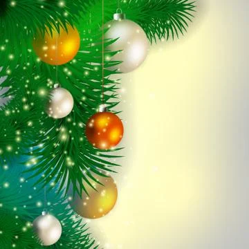 Christmas background Stock Illustration