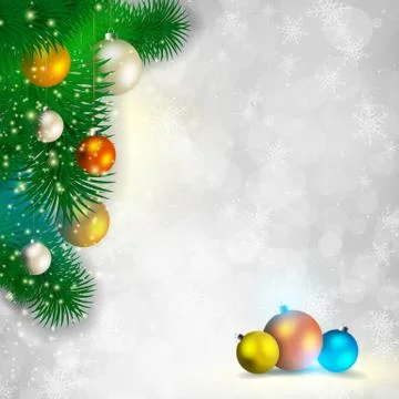 Christmas background Illustrazione stock