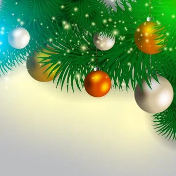 Christmas background Stock Illustration