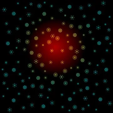 Christmas background Stock Illustration