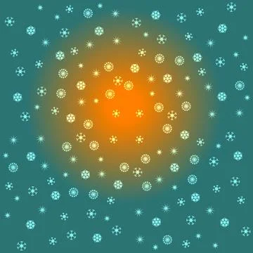 Christmas background Illustrazione stock