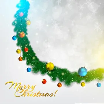 Christmas background Stock Illustration