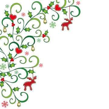 Christmas background Stock Illustration