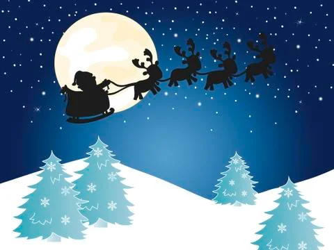 Christmas background Stock Illustration