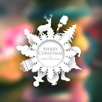 Christmas background Stock Illustration