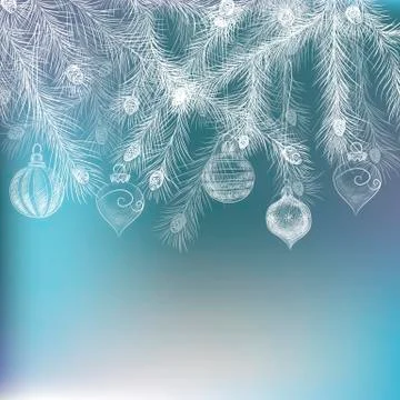 Christmas background Stock Illustration