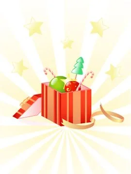 Christmas background Stock Illustration