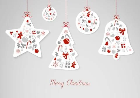 Christmas background Stock Illustration