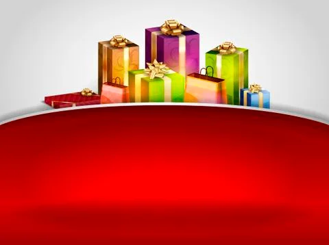 Christmas background Illustrazione stock