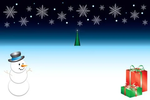 Christmas Background  Stock Illustration