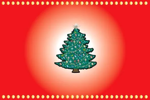 Christmas Background  Stock Illustration